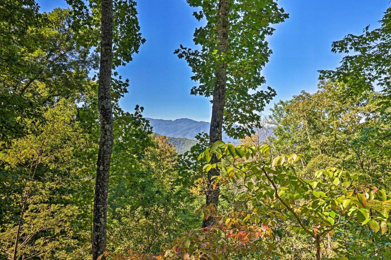 Secluded Bryson City Hideaway With Mountain Views! Extérieur photo